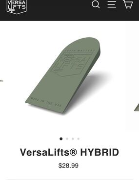 VersaLifts HYBRID heel lifts - Medium